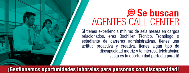 discapacidad vacante laboral